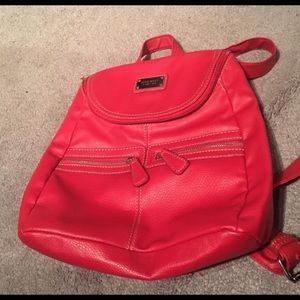 Red Nine West backpack